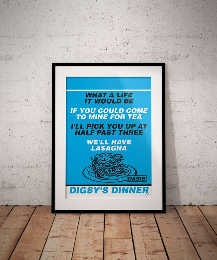 Digsys Dinner Oasis print - Striped Circle