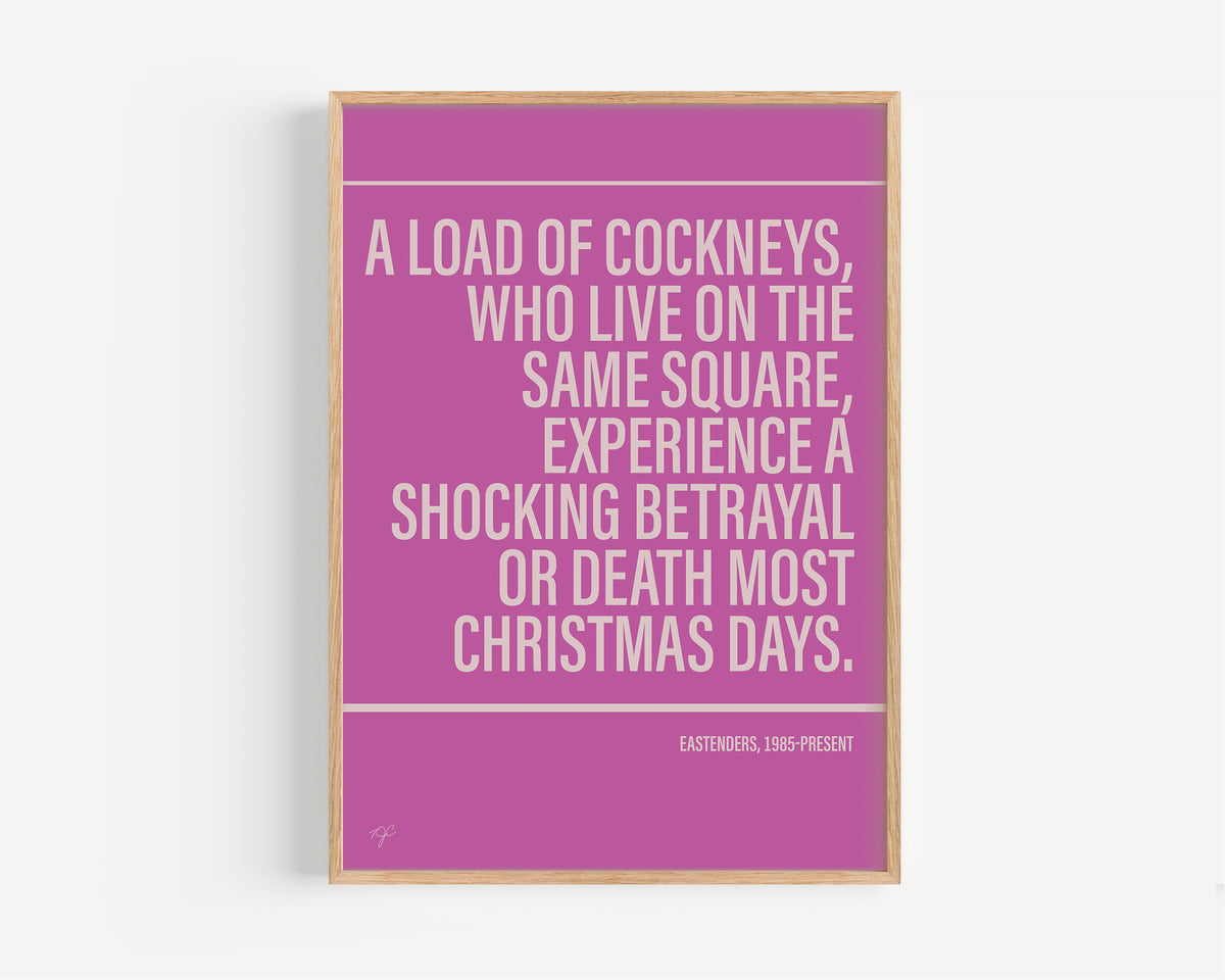 EastEnders Alternative TV and Film Print | UK Wall Art
