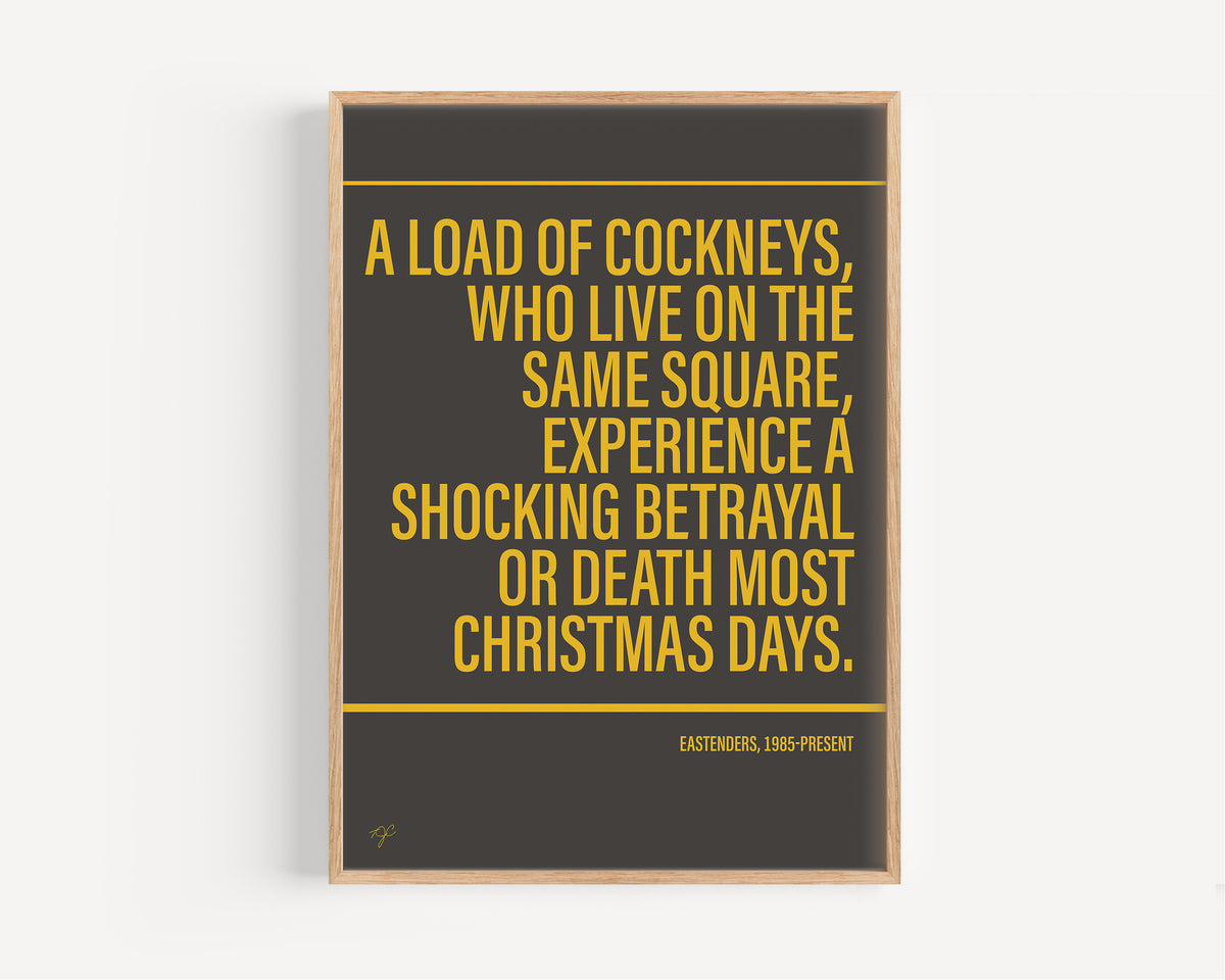 EastEnders Alternative TV and Film Print | UK Wall Art