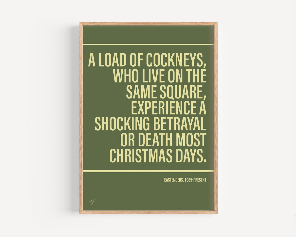 EastEnders Alternative TV and Film Print | UK Wall Art