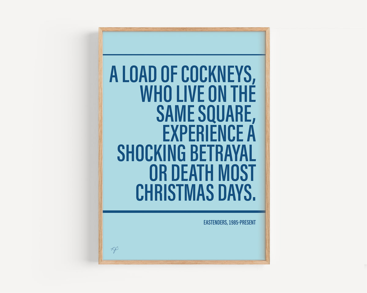 EastEnders Alternative TV and Film Print | UK Wall Art