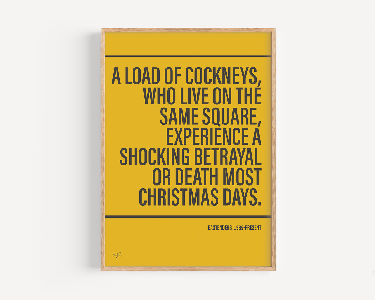 EastEnders Alternative TV and Film Print | UK Wall Art