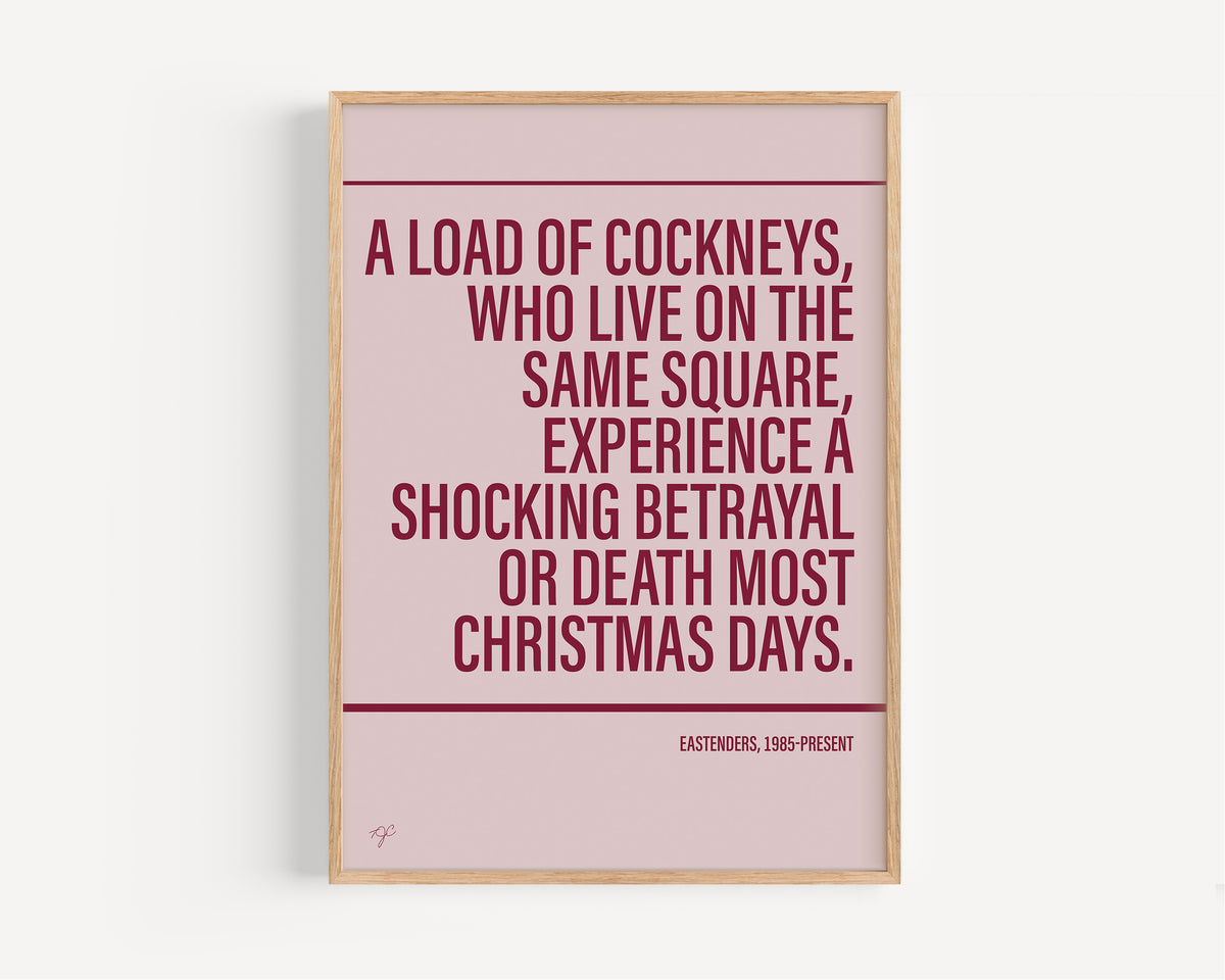 EastEnders Alternative TV and Film Print | UK Wall Art