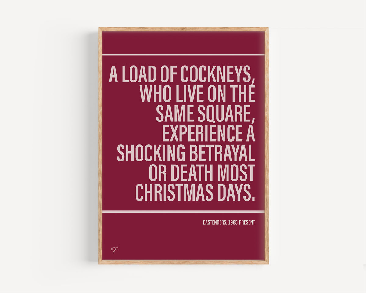 EastEnders Alternative TV and Film Print | UK Wall Art