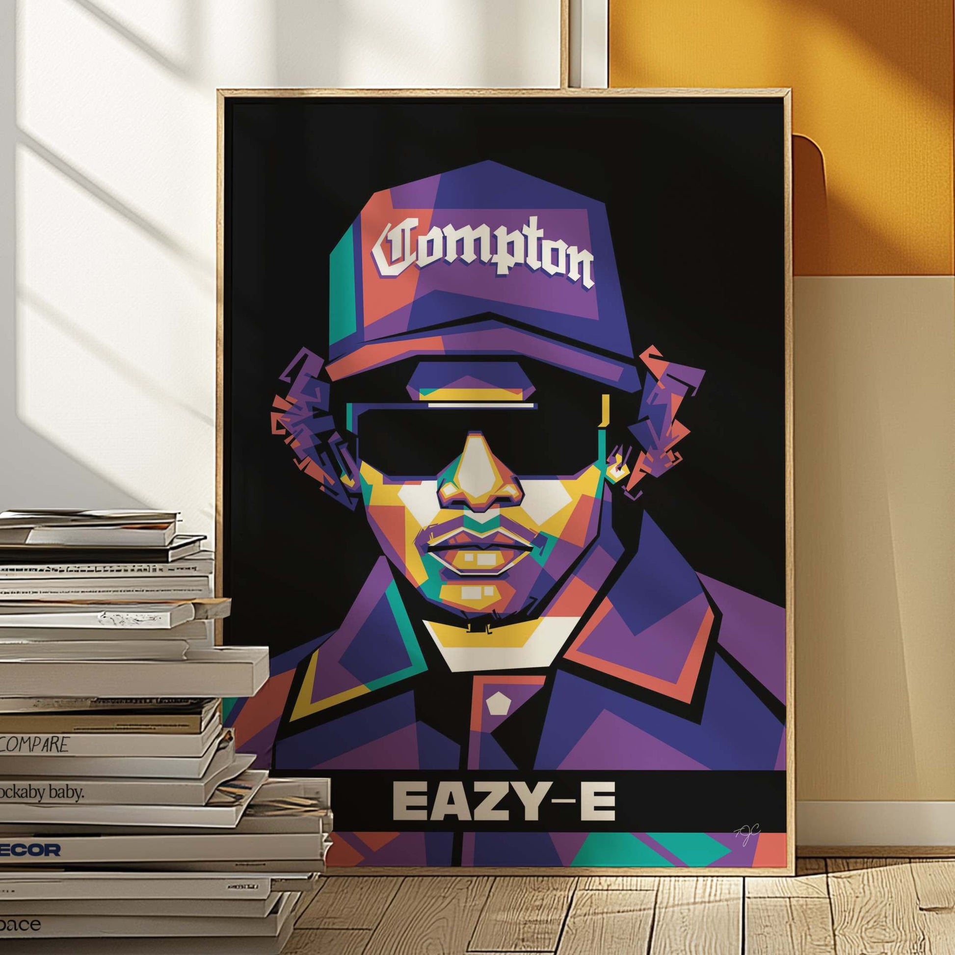 Eazy E print produced on a high quality matte luxury fine art paper...