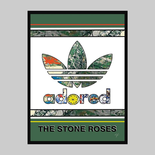 Stone Roses Adored art print