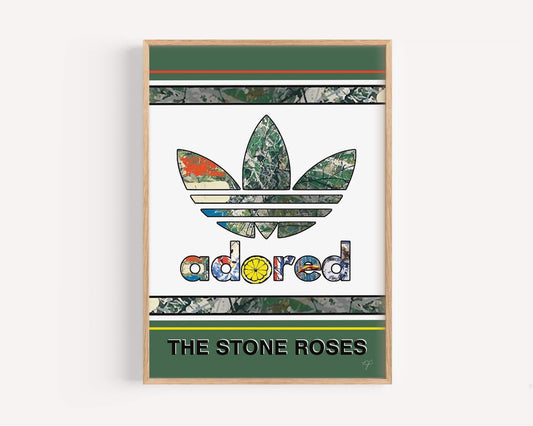 Stone Roses Adored art print