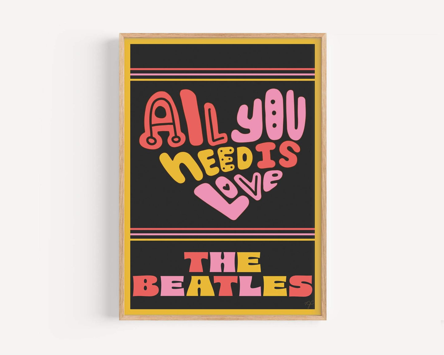 All You Need is Love - The Beatles - Art Print