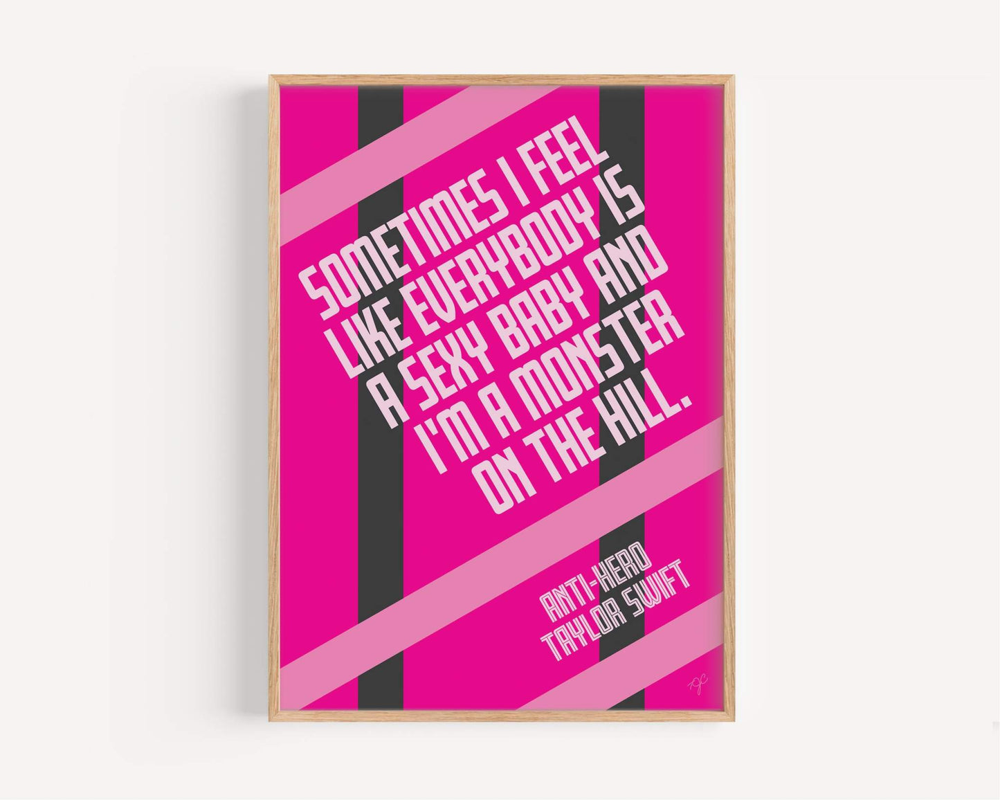 Anti hero - Taylor Swift - Art Print