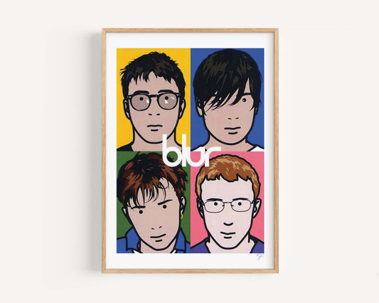 Blur print produced on super high-quality matte luxury fine art paper.