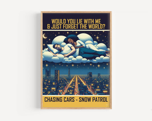 Chasing Cars Snow Patrol print