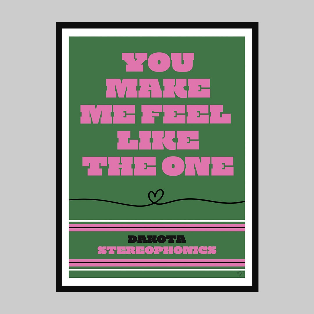 Dakota - Stereophonics - Art Print