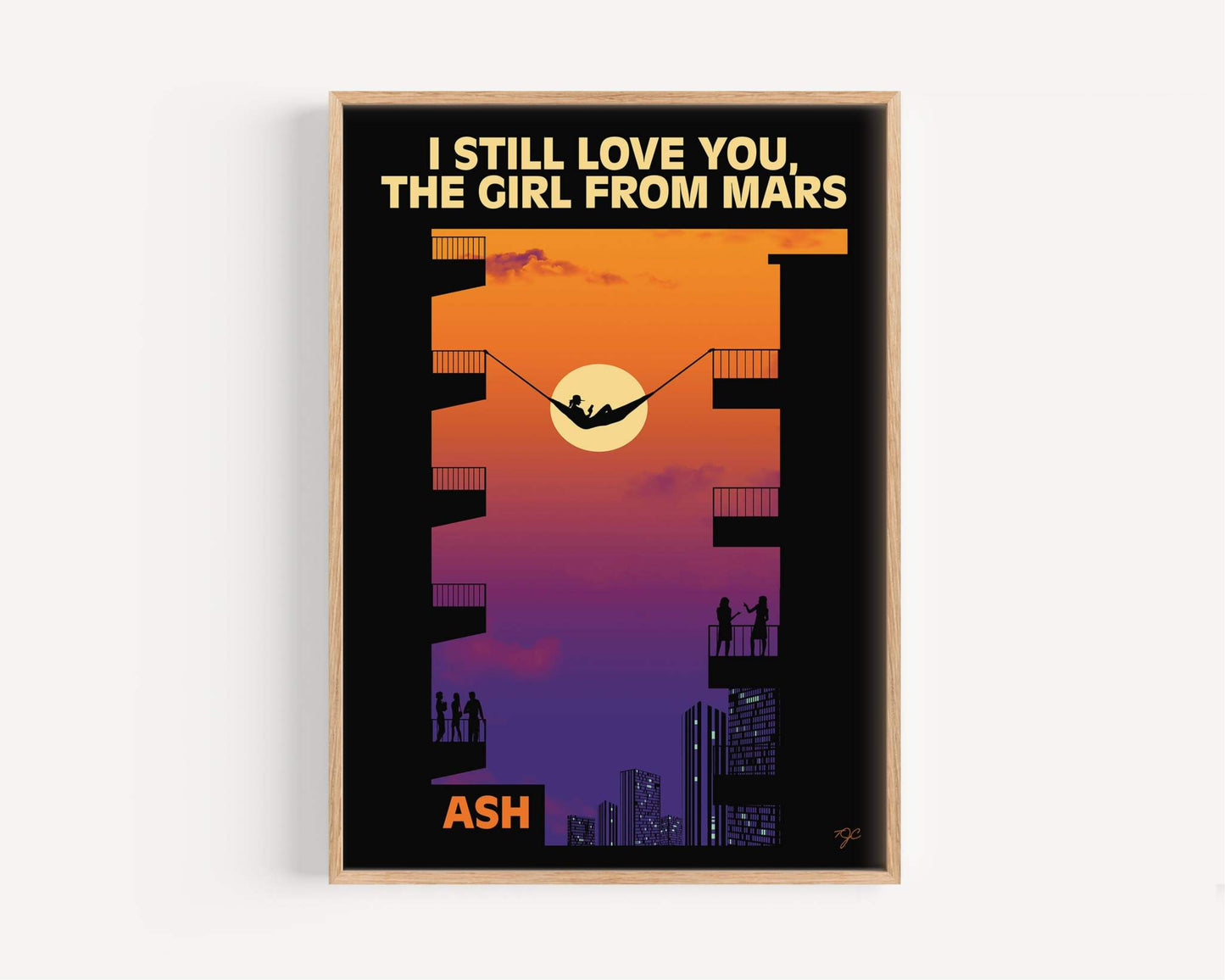 Girl From Mars by Ash - Art Print