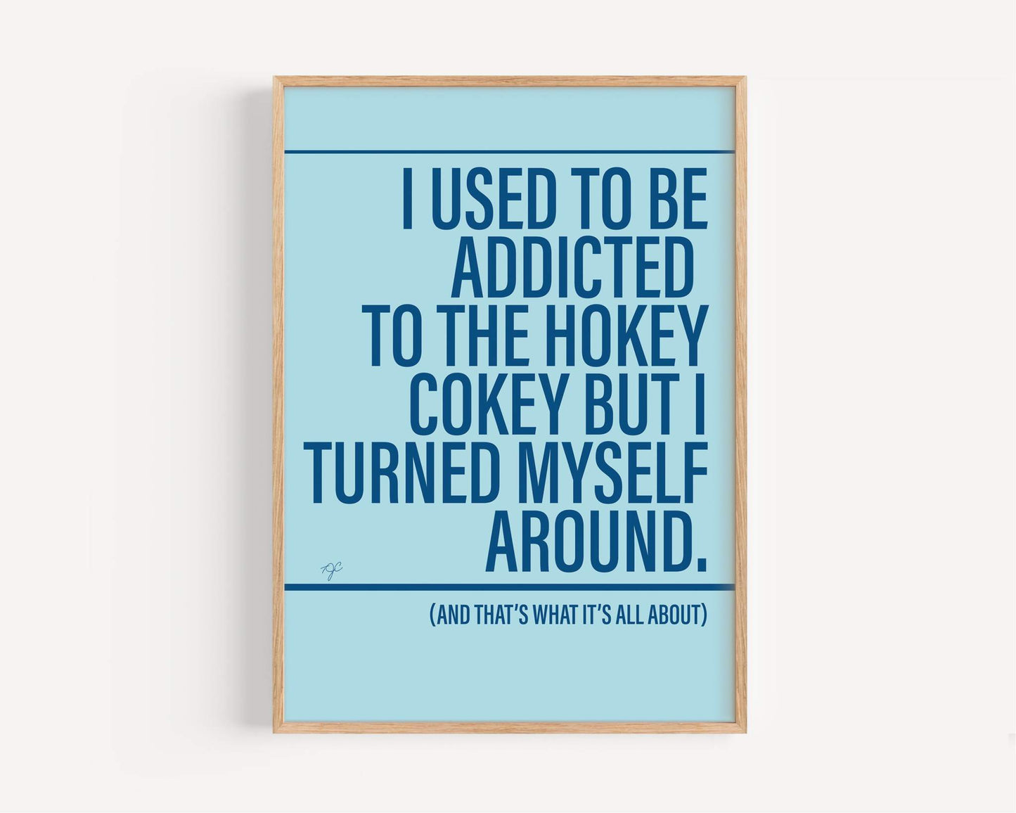 Hokey Cokey print