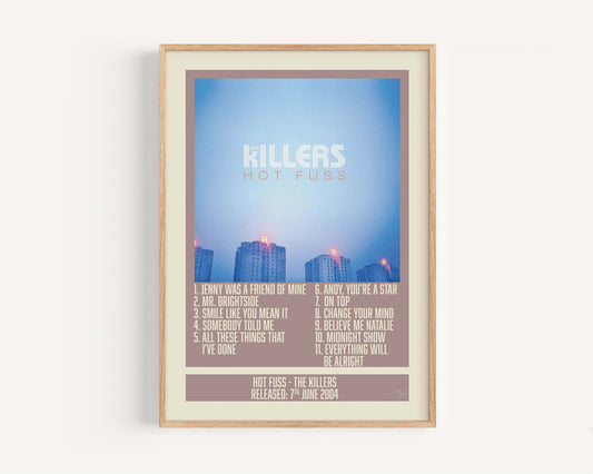 Hot Fuss - The Killers - Album Print