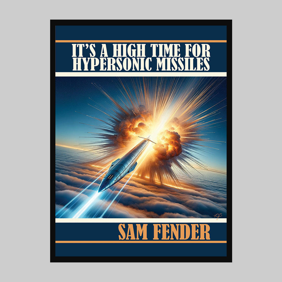 Sam Fender Hypersonic Missiles print on a luxury matte fine art paper