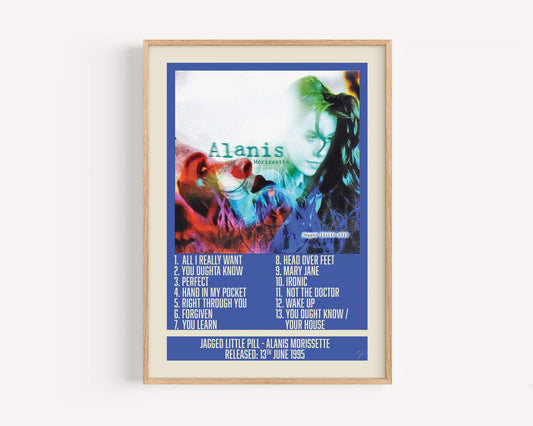 Jagged Little Pill - Alanis Morissette - Album Print