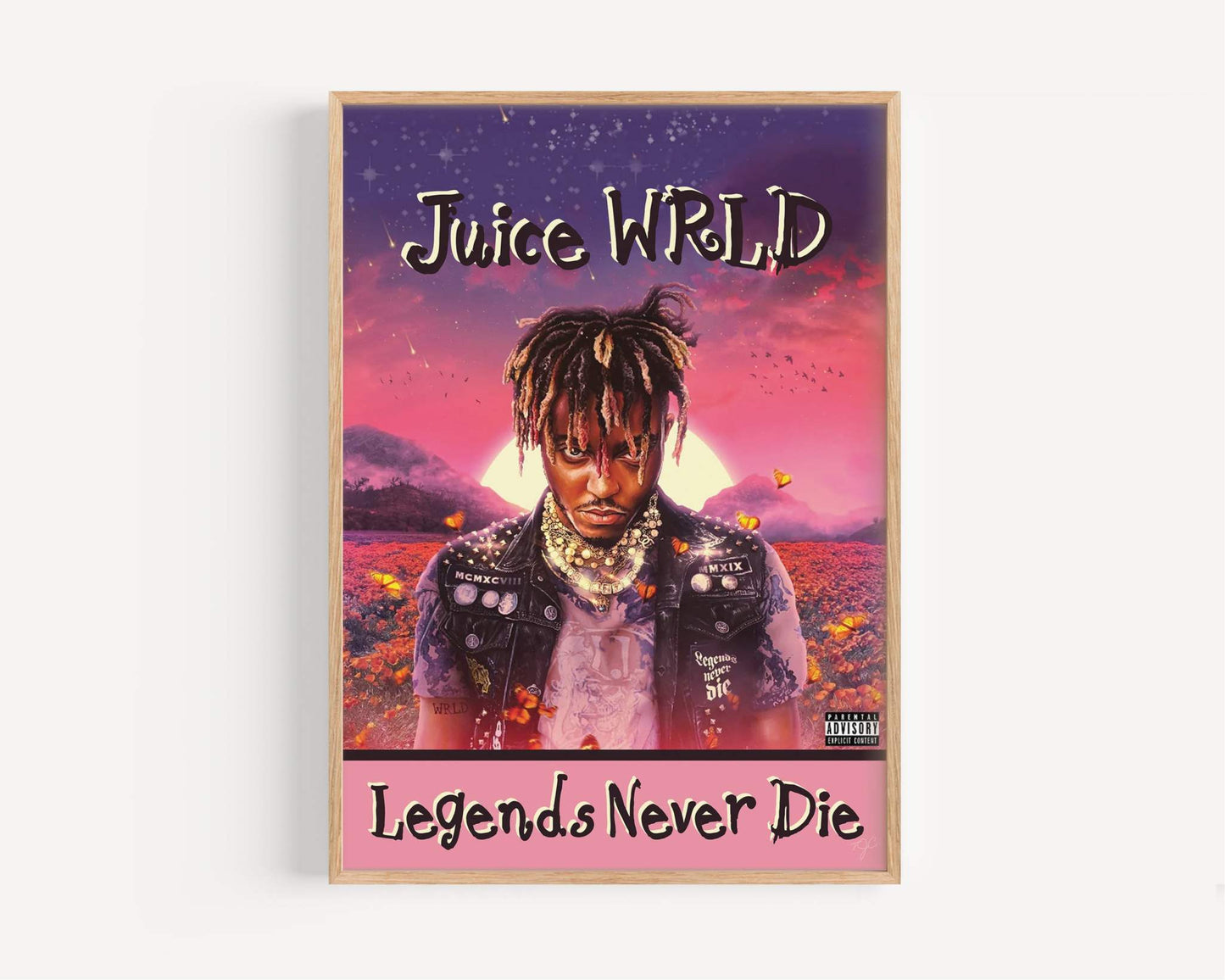 Juice WRLD Legends Never Die print