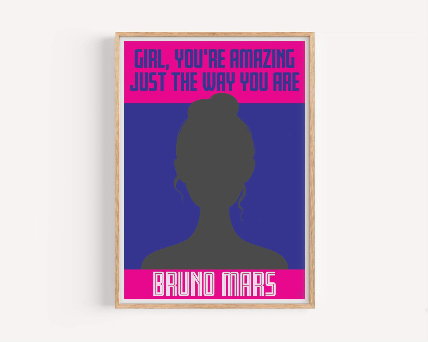 Just The Way You Are - Bruno Mars - Art Print