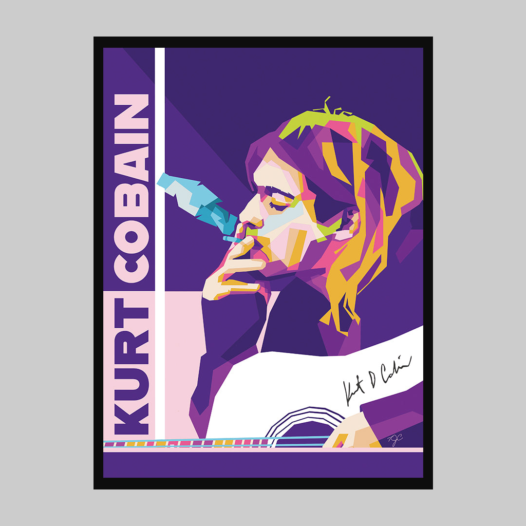 Kurt Cobain print