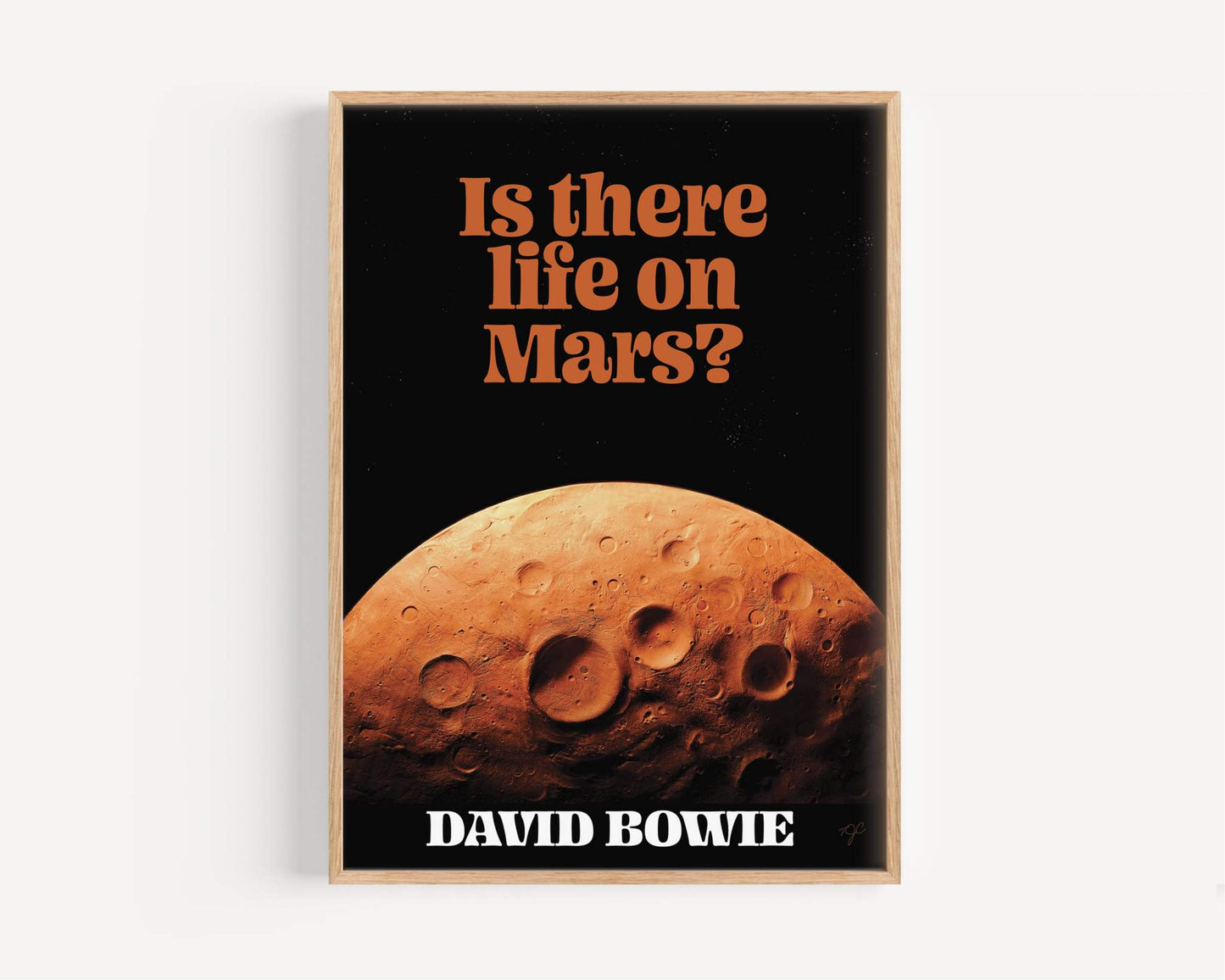 Life on Mars - David Bowie - Art Print