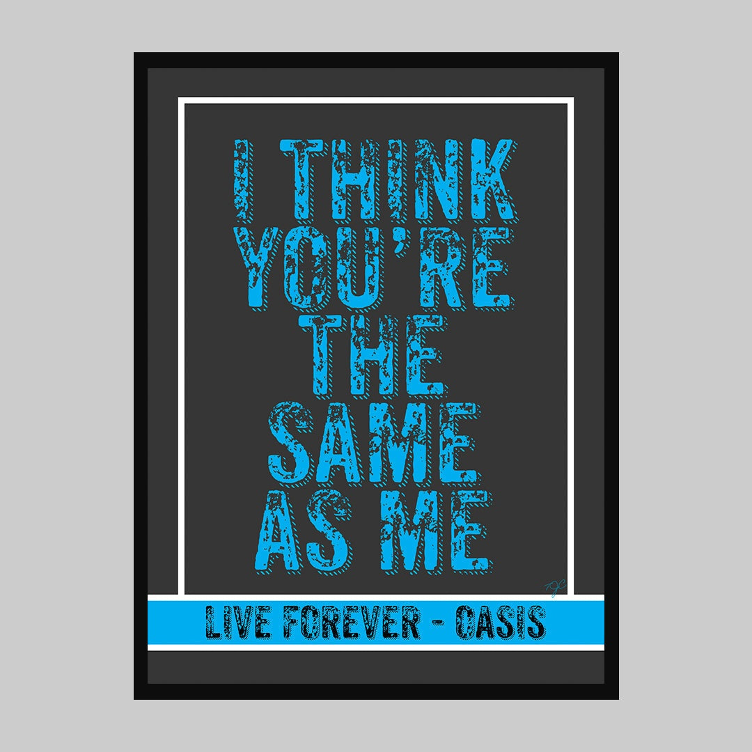 Live Forever Trilogy - A4 Prints x3 on a luxury matte fine art paper!