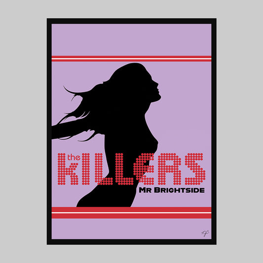 Mr Brightside The Killers unique print