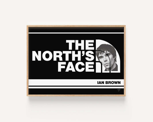 Ian Brown The North's Face print