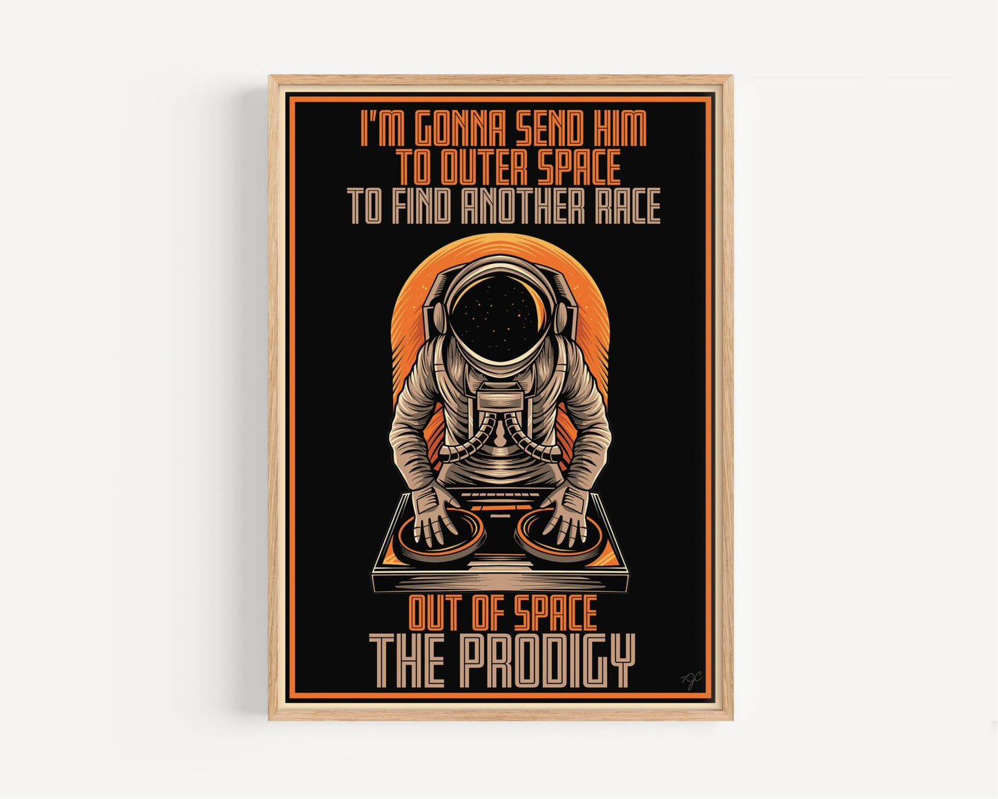 Out of Space - The Prodigy - Art Print