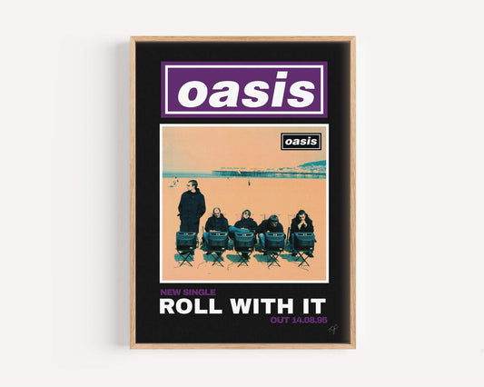 Oasis Roll With It print