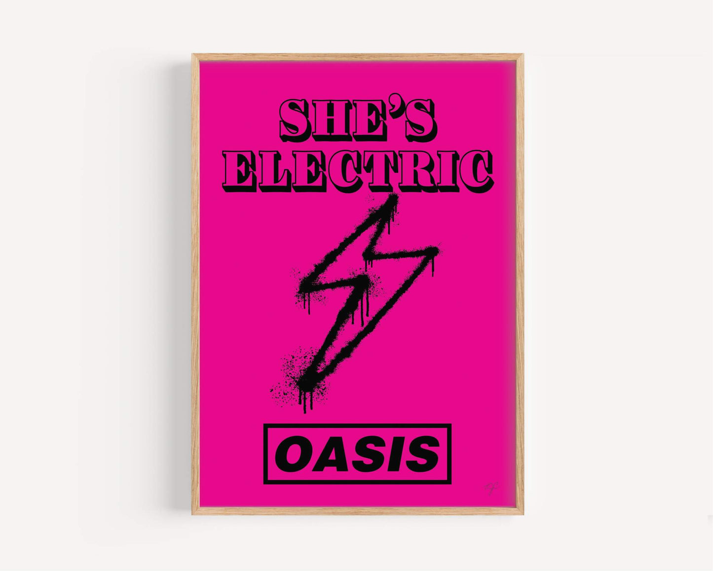 Shes Electric Oasis Print