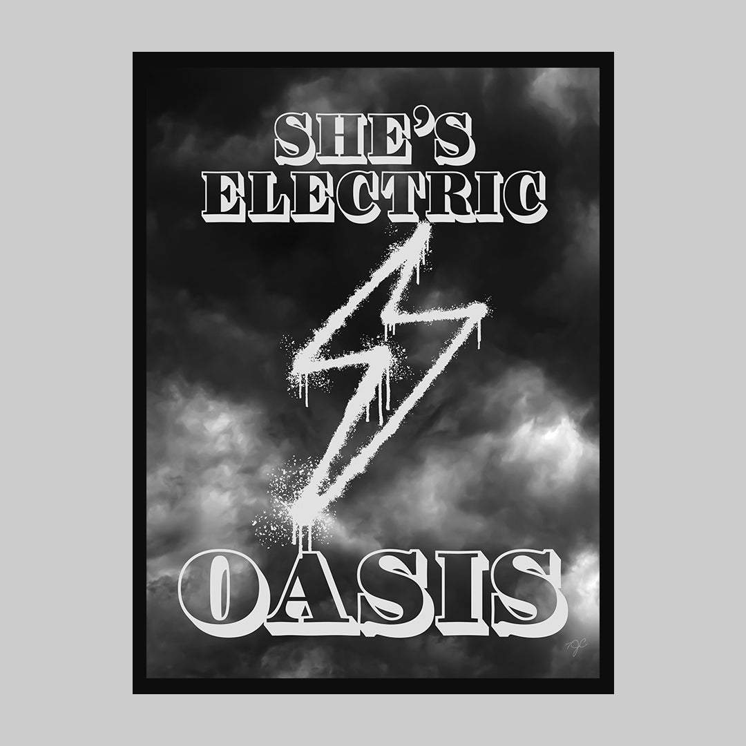 Shes Electric Oasis Print