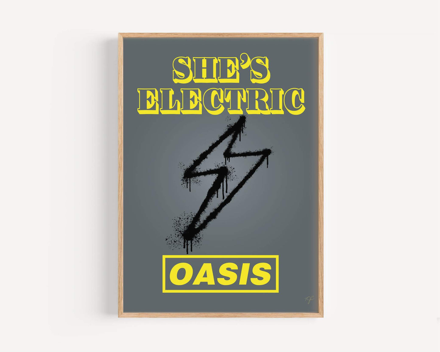 Shes Electric Oasis Print