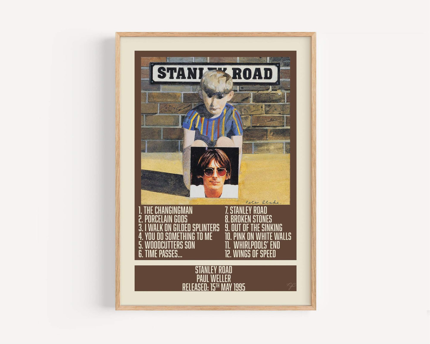 Stanley Road - Paul Weller - Album Print