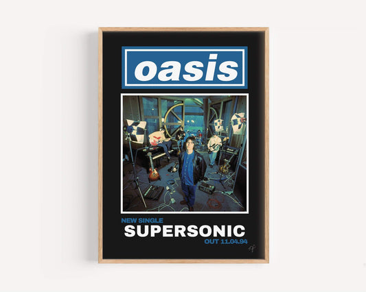 Oasis Supersonic print