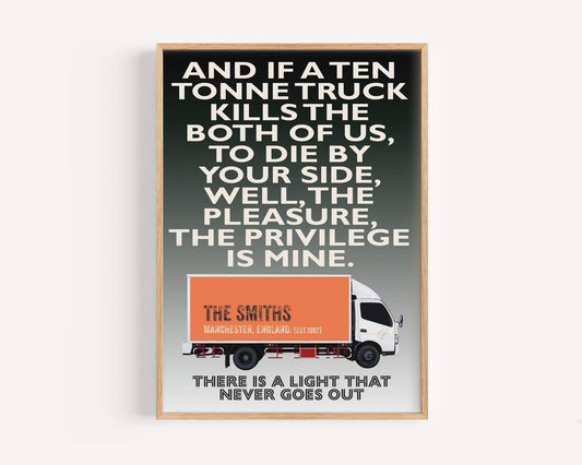 There is a Light That Never Goes Out - The Smiths - Art print (Part 1)