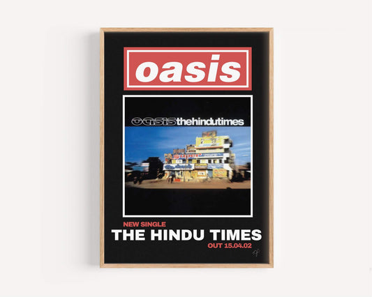 Oasis The Hindu Times print