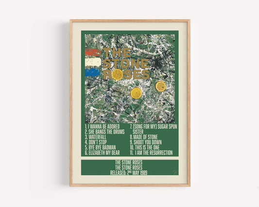 The Stone Roses Album Cover Print