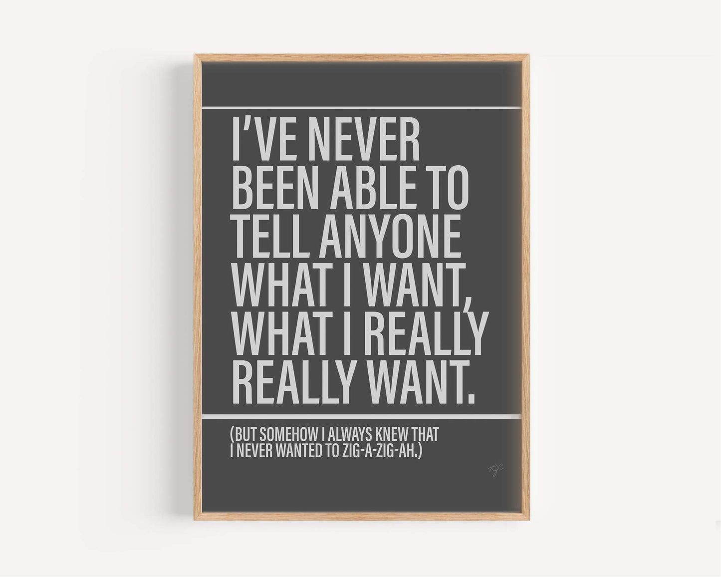 Wannabe Spice Girls - Framed Print