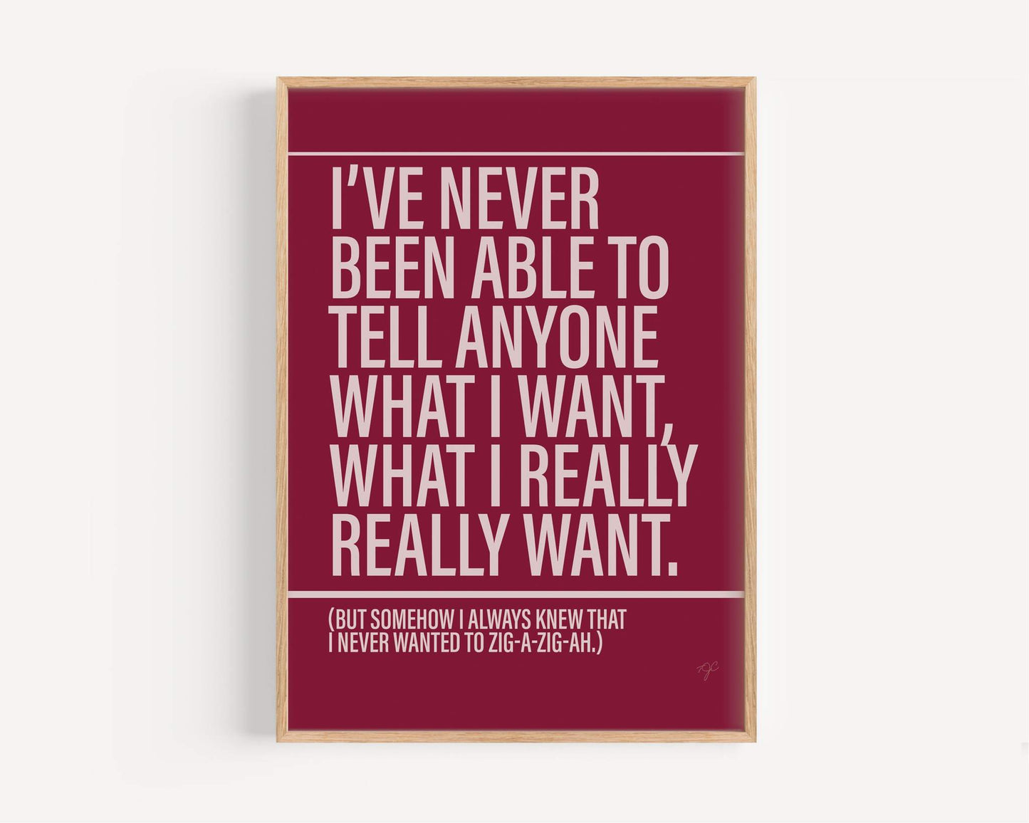 Wannabe Spice Girls - Framed Print