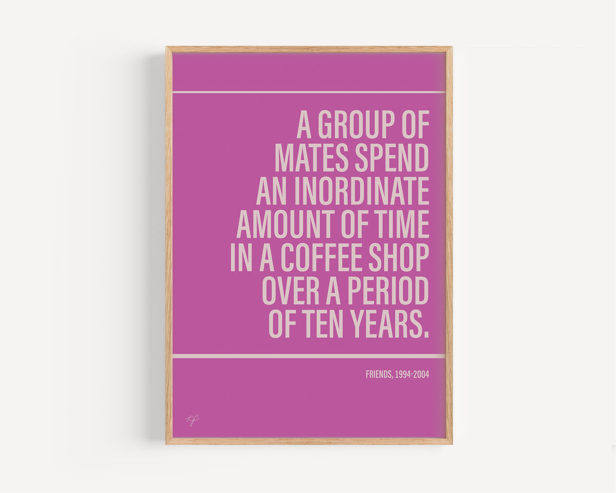Friends Alternative TV and Film Print | UK Wall Art