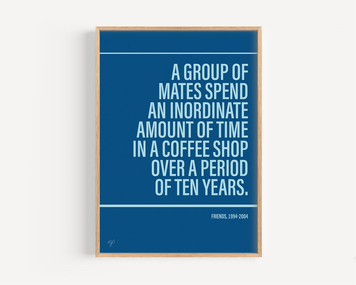 Friends Alternative TV and Film Print | UK Wall Art