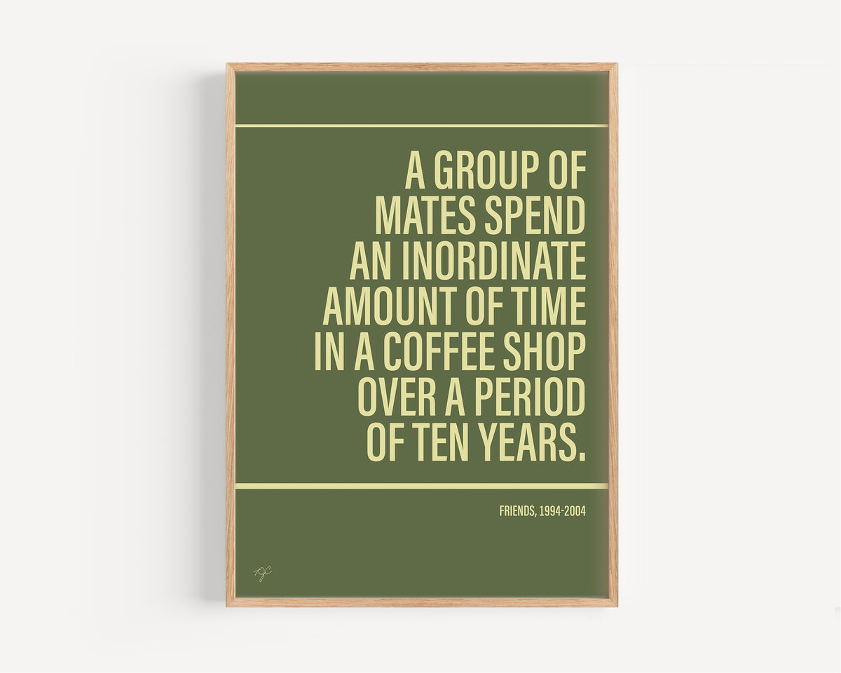 Friends Alternative TV and Film Print | UK Wall Art