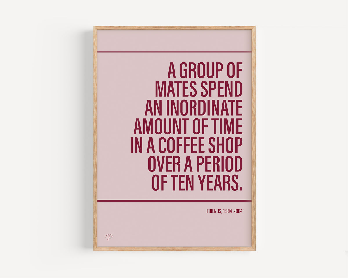 Friends Alternative TV and Film Print | UK Wall Art