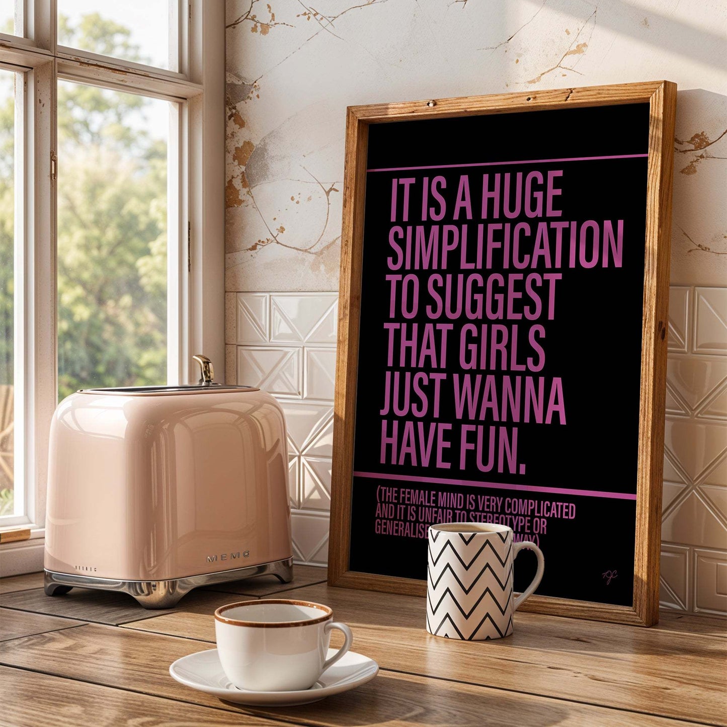 Girls Just Wanna Have Fun print
