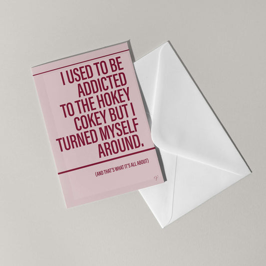 "Hokey Cokey" - Greeting Card