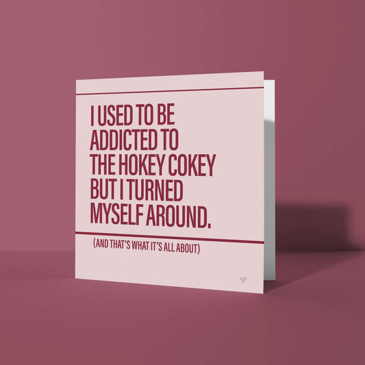 "Hokey Cokey" - Greeting Card