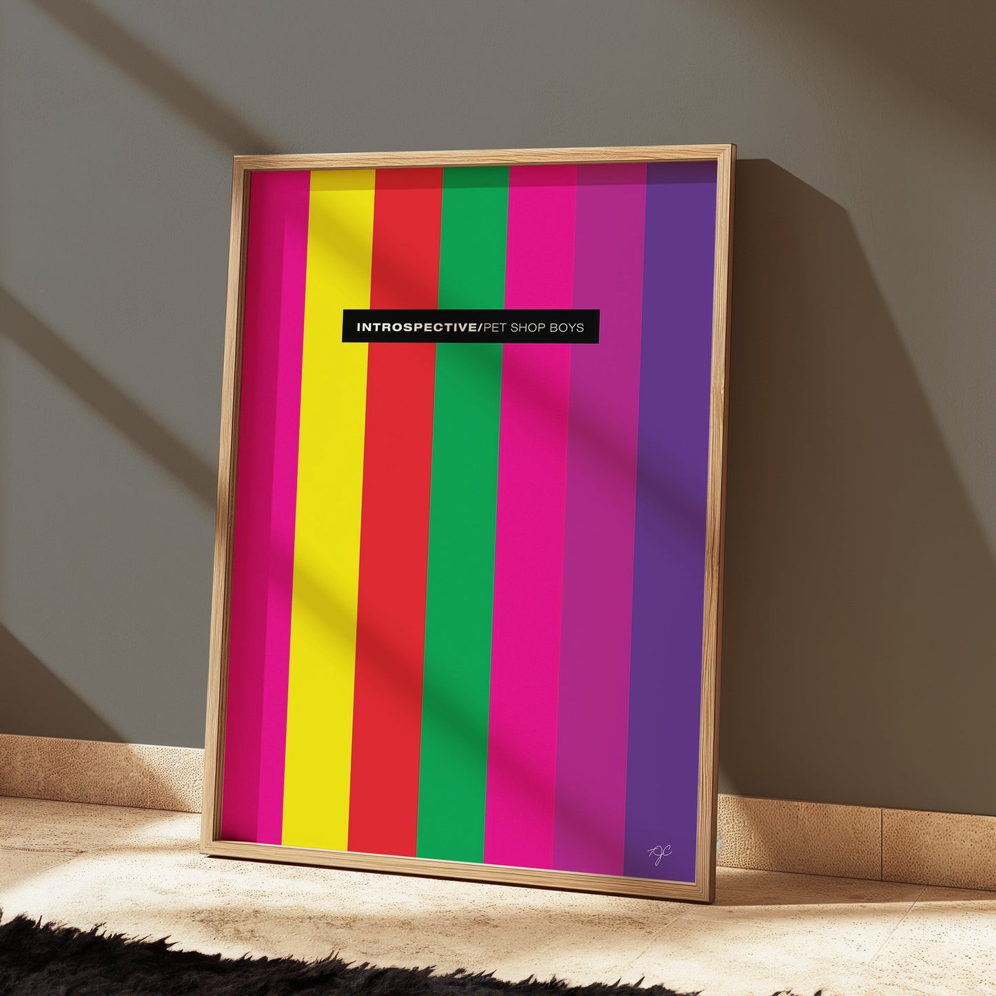 Pet Shop Boys Introspective print on a high quality luxury matte paper