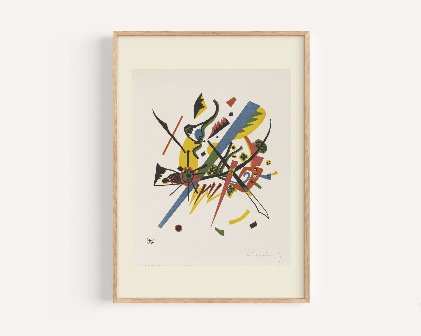 Small Worlds I, Kandinsky — Fine Art Print | Masters, Reframed