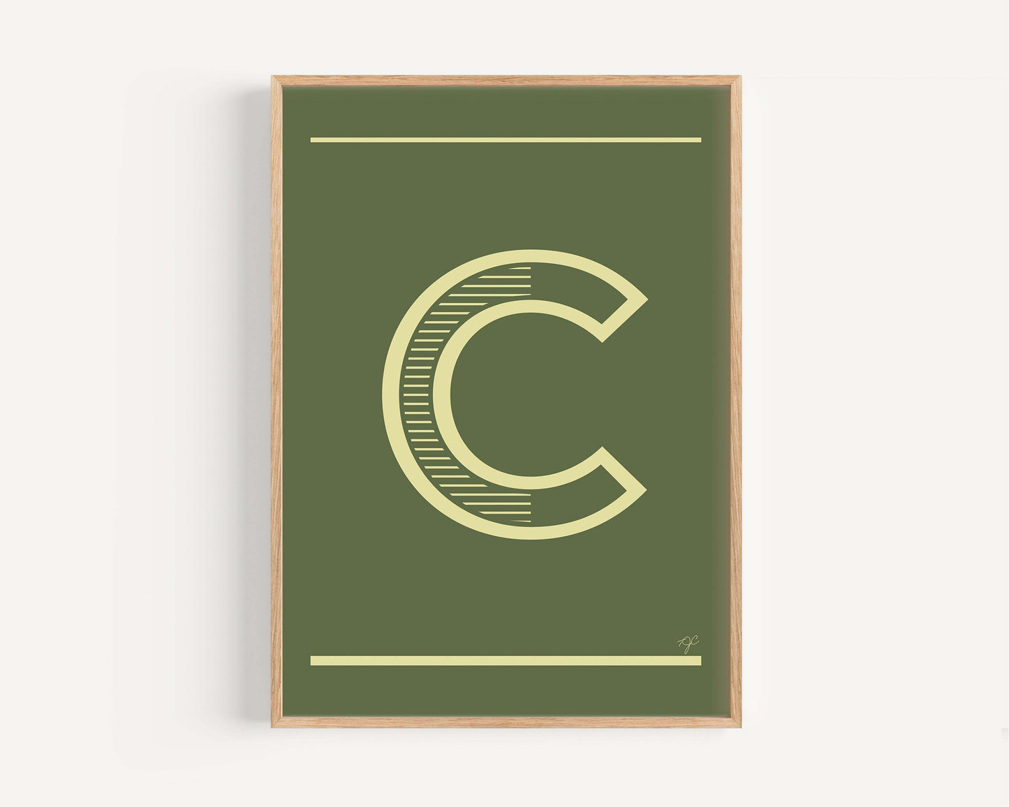 "C" – The Alphabet Print Collection